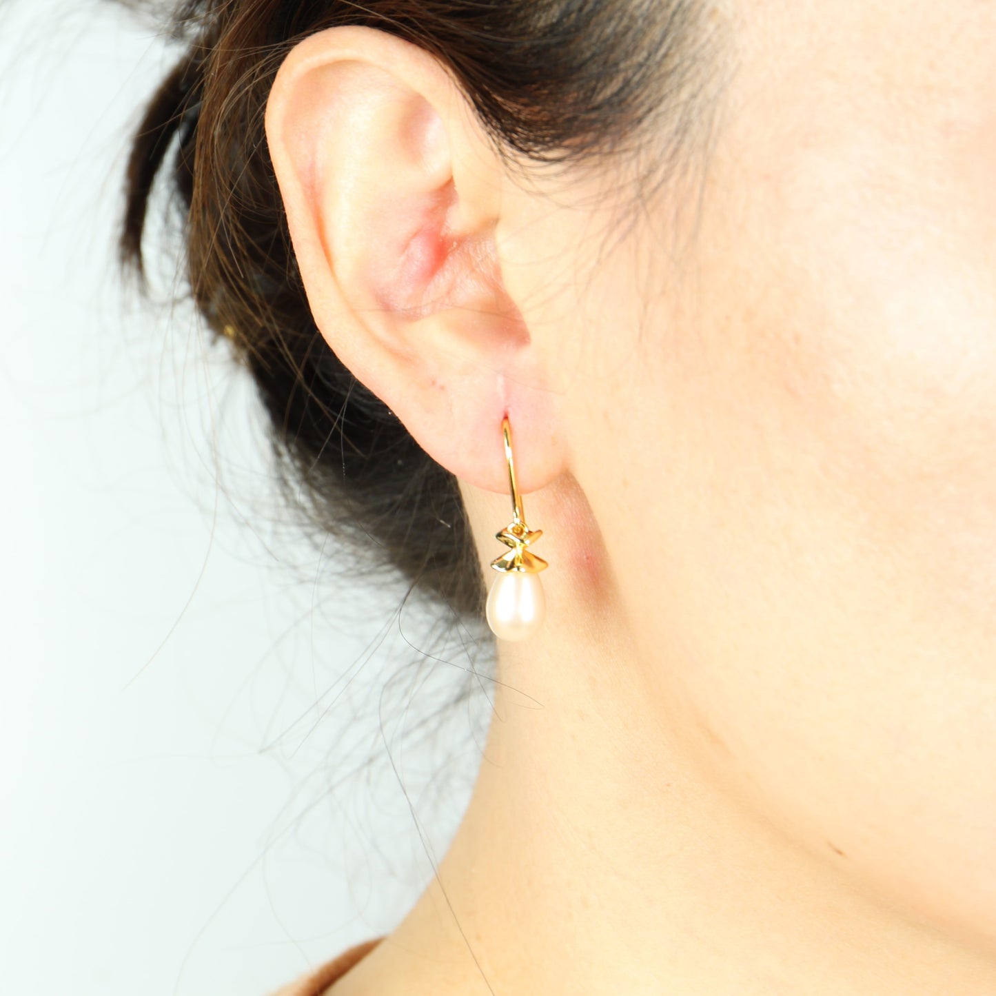 Sterling Silver Pearl Earrings