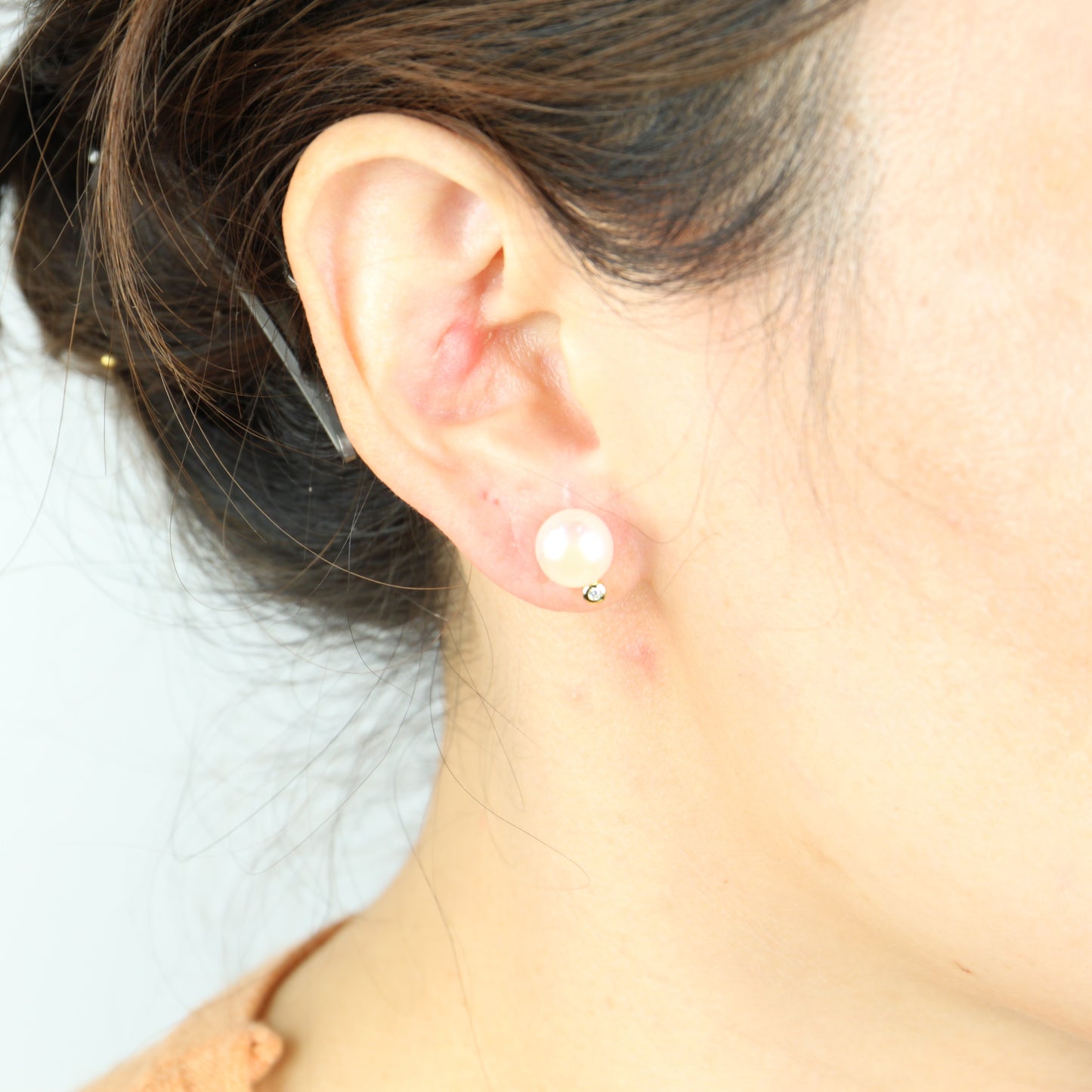 Sterling Silver Pearl Earrings