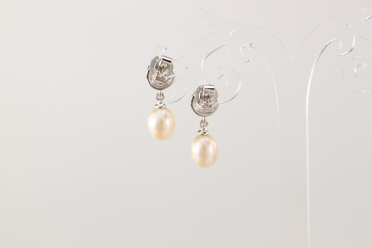 Sterling Silver Pearl Earrings
